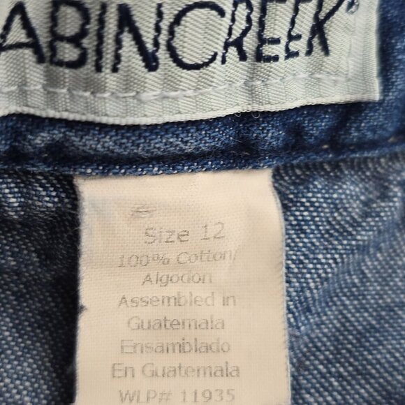 Vintage Women's Maxi MiDi Denim Pencil Skirt MOdest Women 12 Y2K 80s - Picture 8 of 8